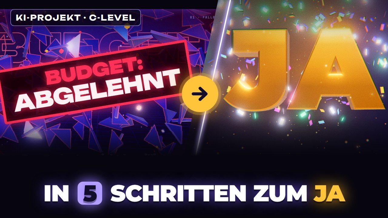 Vorschaubild: Kein Budget fürs KI-Projekt? So überzeugen Sie das C-Level in 5 Schritten